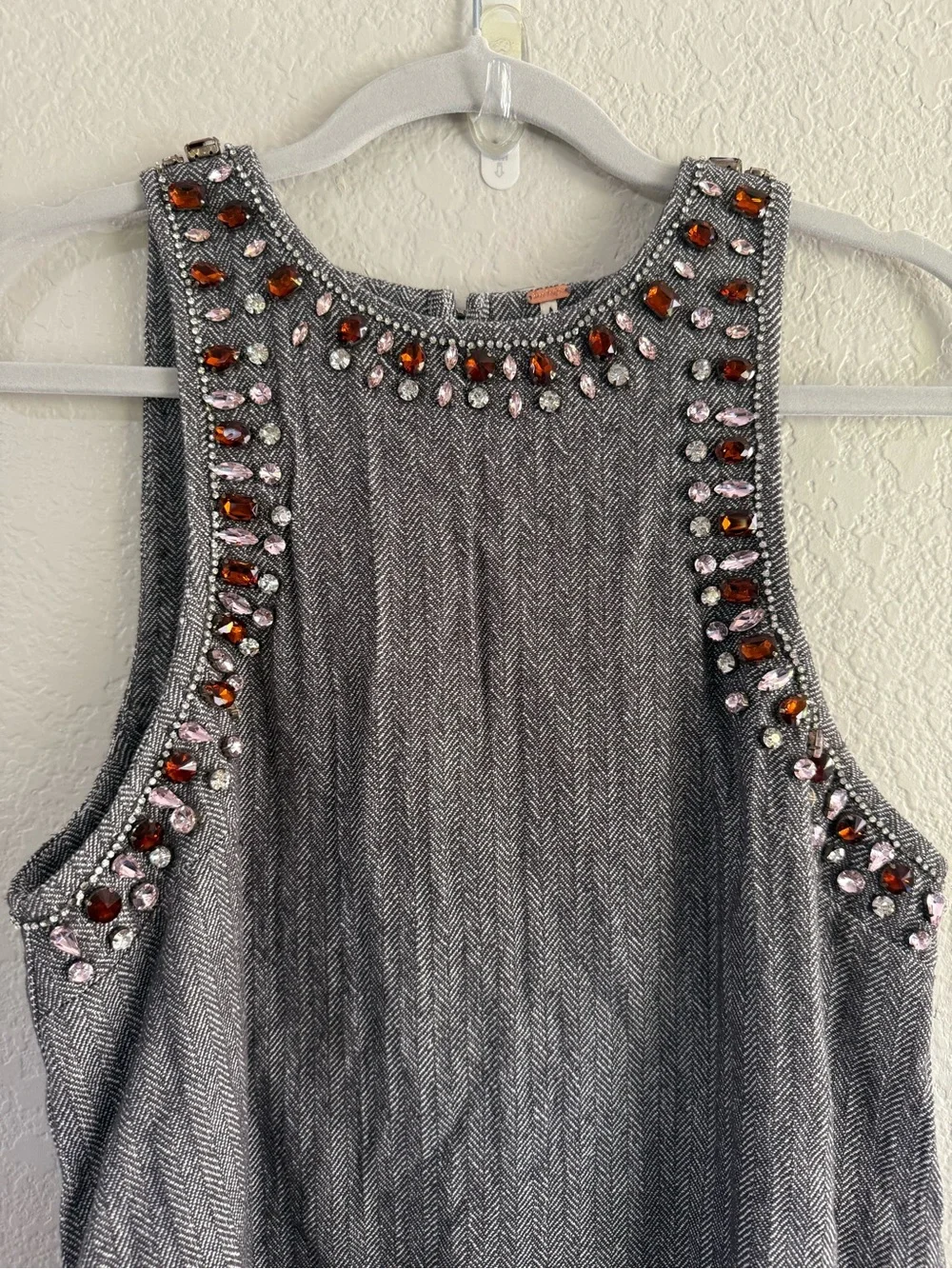 Free People You're A Gem Mini Dress NEW